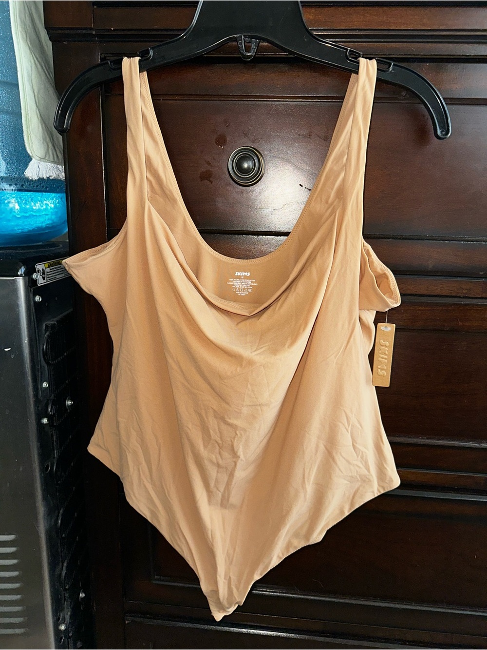 Skims fits everybody bodysuit color ochre plus size 4X BNWT